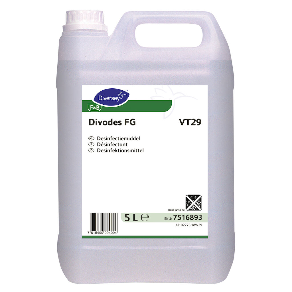Divodes FG VT29 2x5L - Desinfectiemiddel